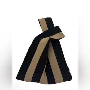 Stylish Black and Tan Women's Bag